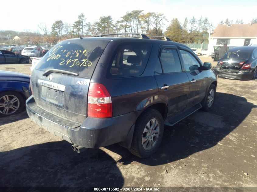 2003 Acura Mdx VIN: 2HNYD18913H541990 Lot: 38715502