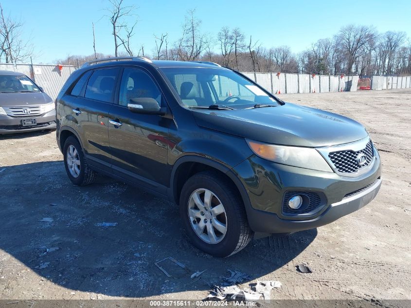 2011 Kia Sorento Lx VIN: 5XYKT3A13BG127847 Lot: 38715611