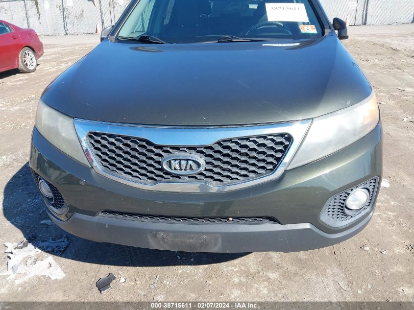 2011 Kia Sorento Lx VIN: 5XYKT3A13BG127847 Lot: 38715611