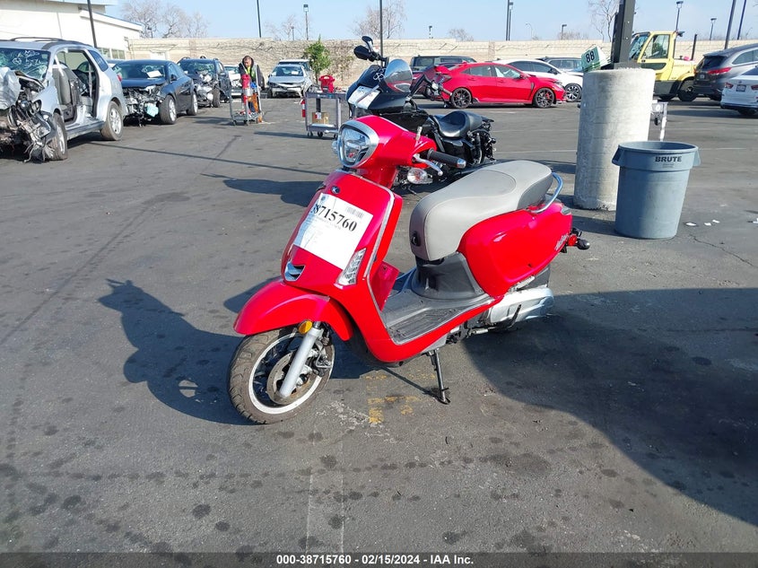 VIN LC2DBJ144JC100344 2018 KYMCO USA INC LIKE 150