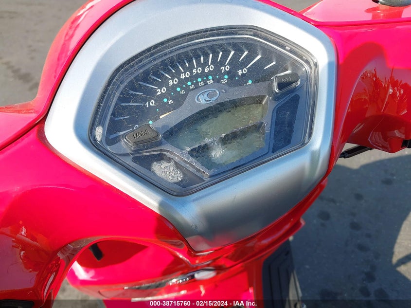 VIN LC2DBJ144JC100344 2018 KYMCO USA INC LIKE 150