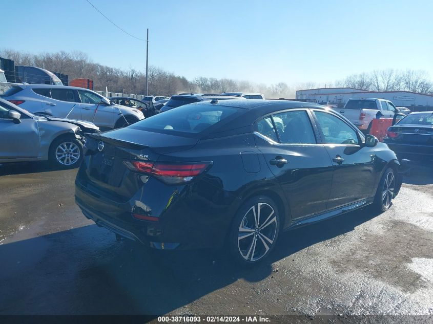 2022 Nissan Sentra Sr Xtronic Cvt VIN: 3N1AB8DV9NY312353 Lot: 38716093