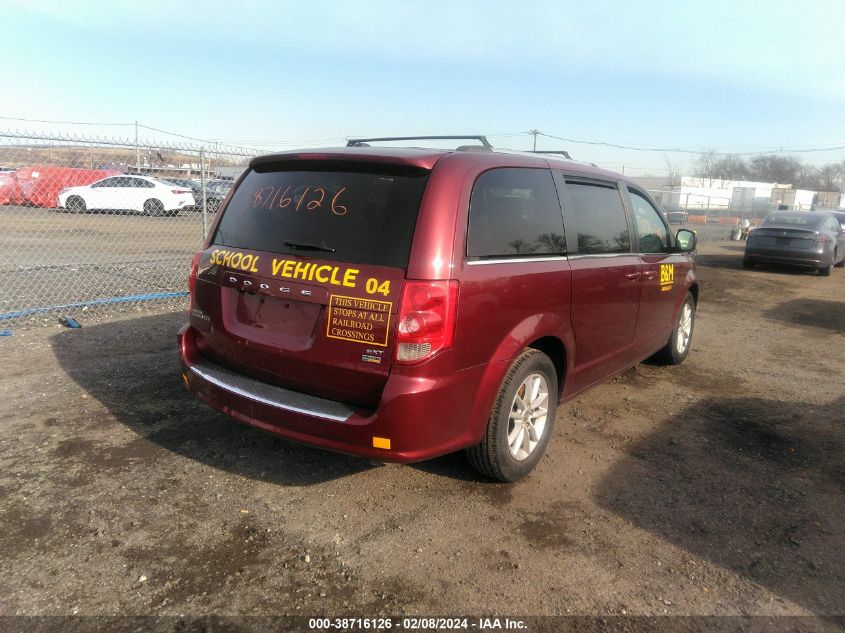 2018 Dodge Grand Caravan Sxt VIN: 2C4RDGCG1JR206626 Lot: 38716126