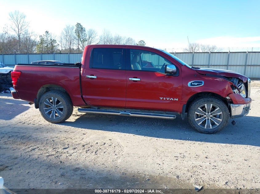 2017 NISSAN TITAN SL - 1N6AA1E58HN524391