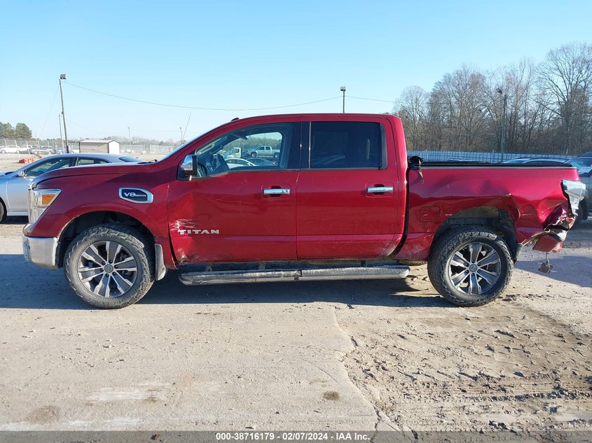 2017 NISSAN TITAN SL - 1N6AA1E58HN524391