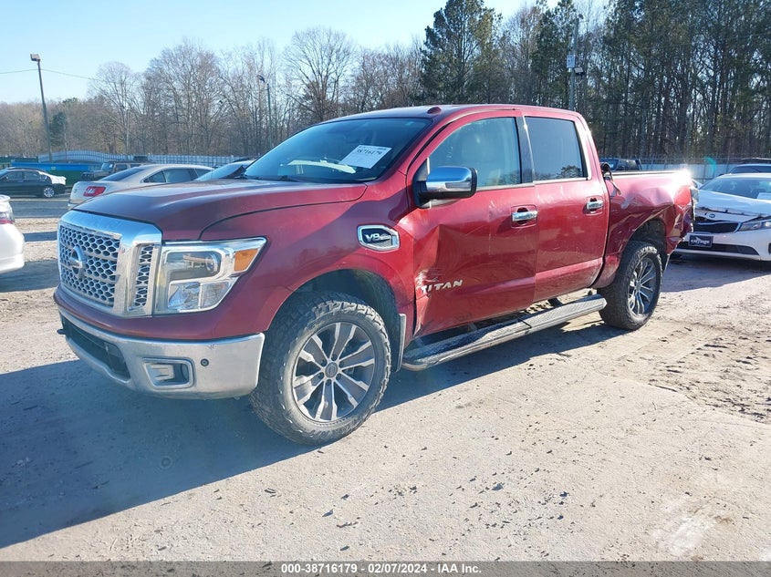 2017 NISSAN TITAN SL - 1N6AA1E58HN524391