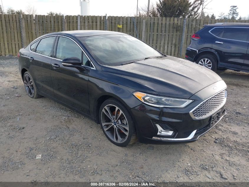 3FA6P0K94KR182375 2019 FORD FUSION - Image 1