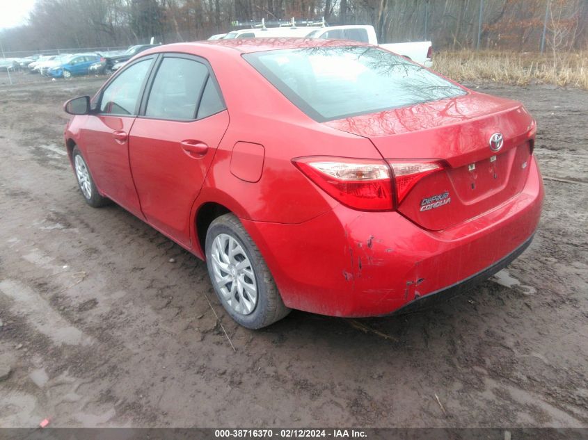 2019 Toyota Corolla L/Le/Xle/Se/Xse VIN: 5YFBURHE4KP872160 Lot: 38716370