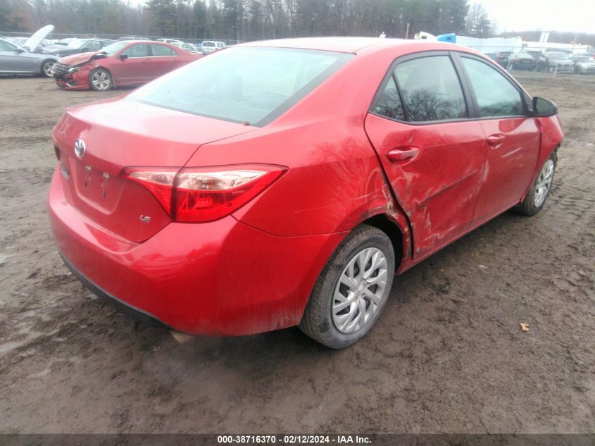 2019 Toyota Corolla L/Le/Xle/Se/Xse VIN: 5YFBURHE4KP872160 Lot: 38716370