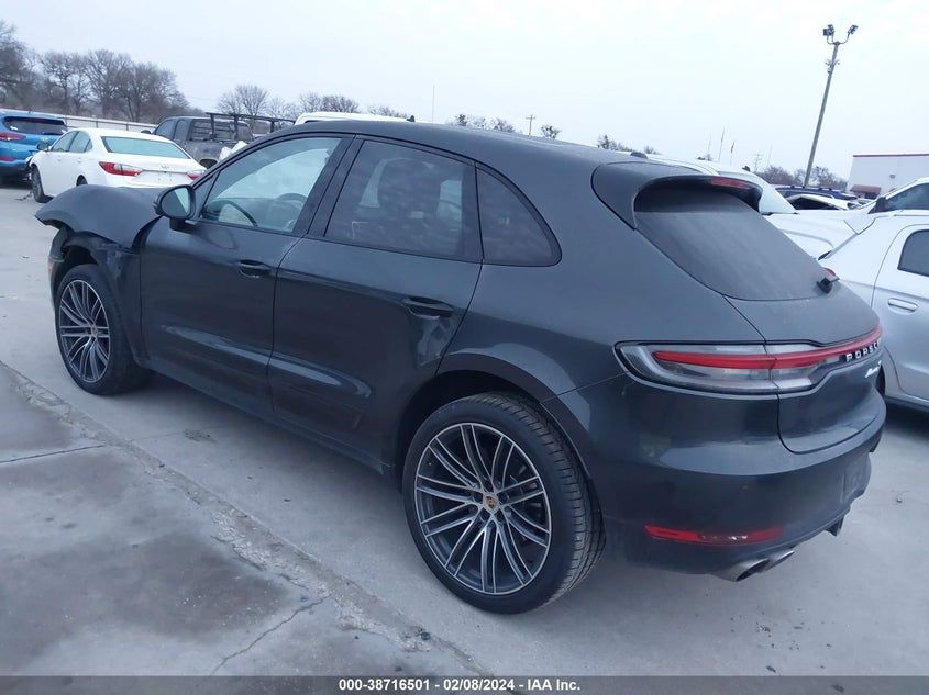VIN WP1AB2A55MLB31948 2021 PORSCHE MACAN S