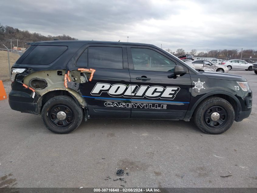 1FM5K8AR6HGE00798 2017 Ford Utility Police Interceptor