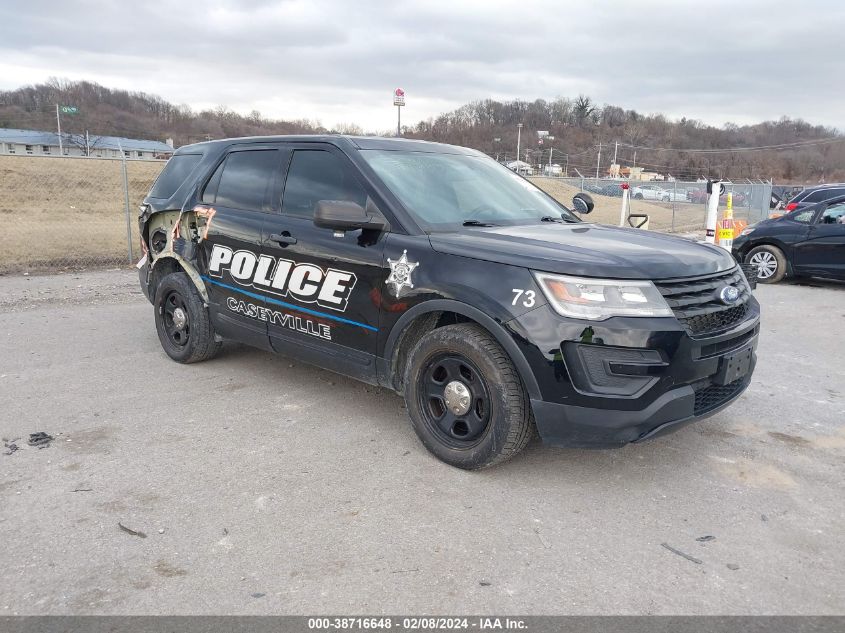 2017 Ford Utility Police Interceptor VIN: 1FM5K8AR6HGE00798 Lot: 38716648