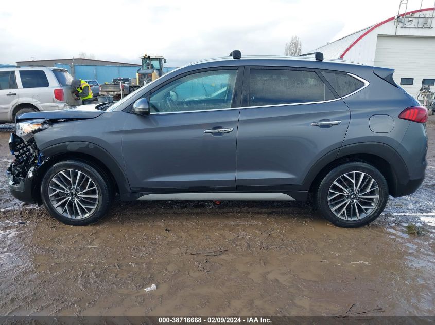 2021 Hyundai Tucson Limited VIN: KM8J3CAL7MU285960 Lot: 38716668