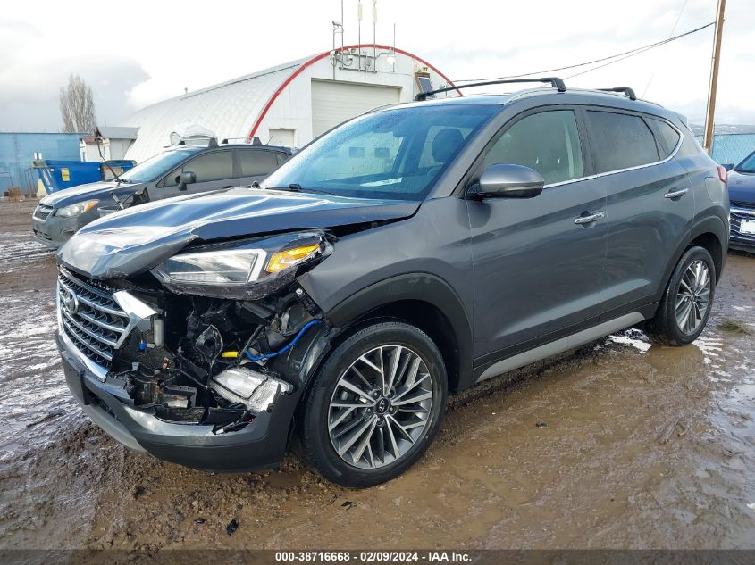 2021 Hyundai Tucson Limited VIN: KM8J3CAL7MU285960 Lot: 38716668