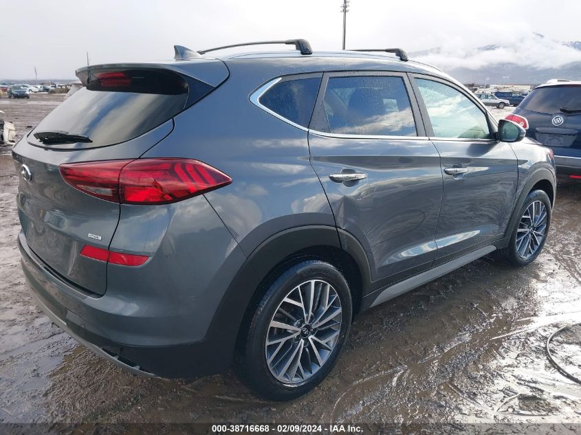 2021 Hyundai Tucson Limited VIN: KM8J3CAL7MU285960 Lot: 38716668