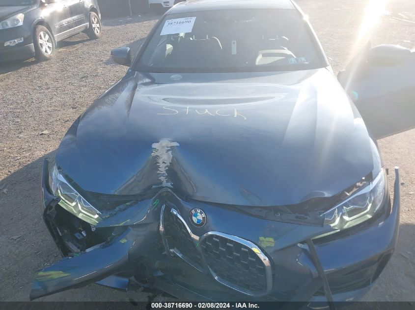 2021 BMW 430I xDrive VIN: WBA73AP03MCH15568 Lot: 38716690