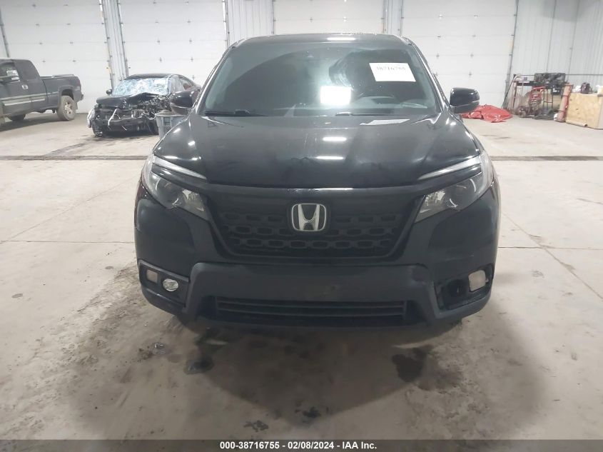 2019 Honda Passport Ex-L VIN: 5FNYF8H54KB009286 Lot: 43404202