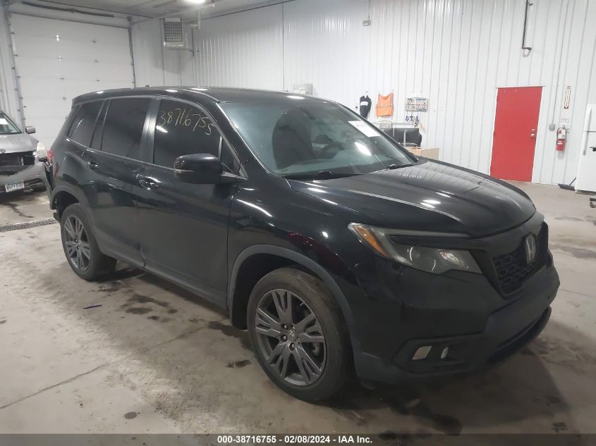 2019 Honda Passport Ex-L VIN: 5FNYF8H54KB009286 Lot: 43404202