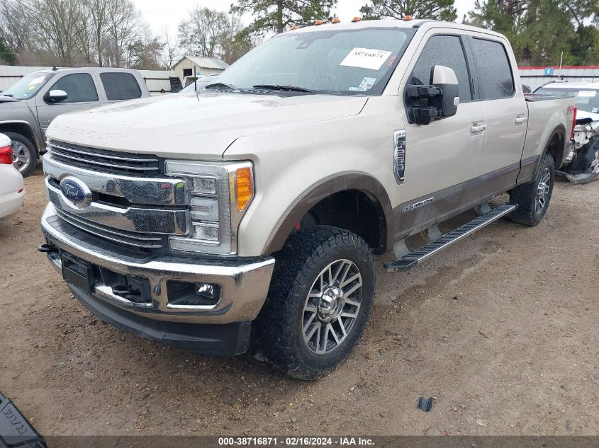 1FT7W2BT9HEF30837 2017 Ford F-250 Lariat