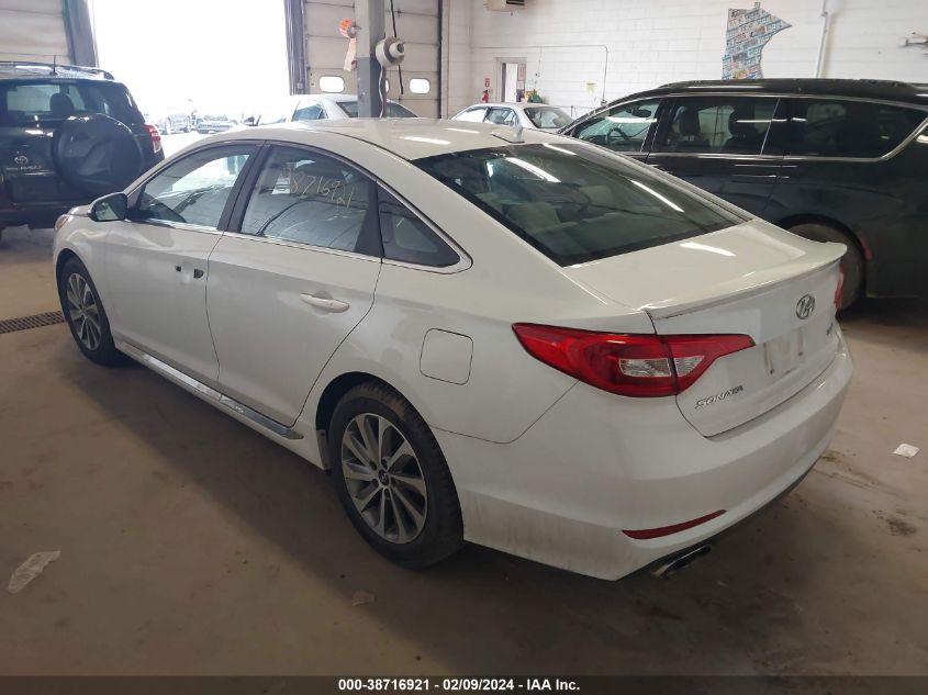 2015 HYUNDAI SONATA SPORT/LIMITED - 5NPE34AF8FH091019