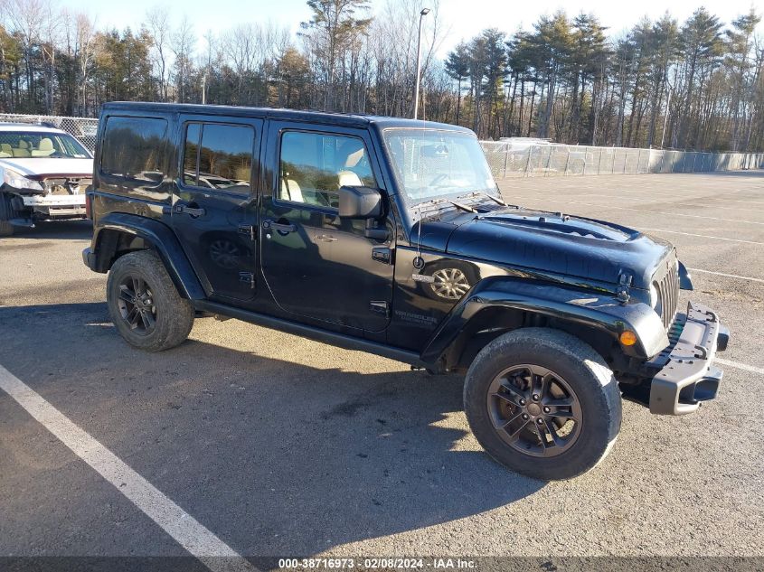 2016 Jeep Wrangler Unlimited 75Th Anniversary VIN: 1C4BJWEGXGL253835 Lot: 38716973