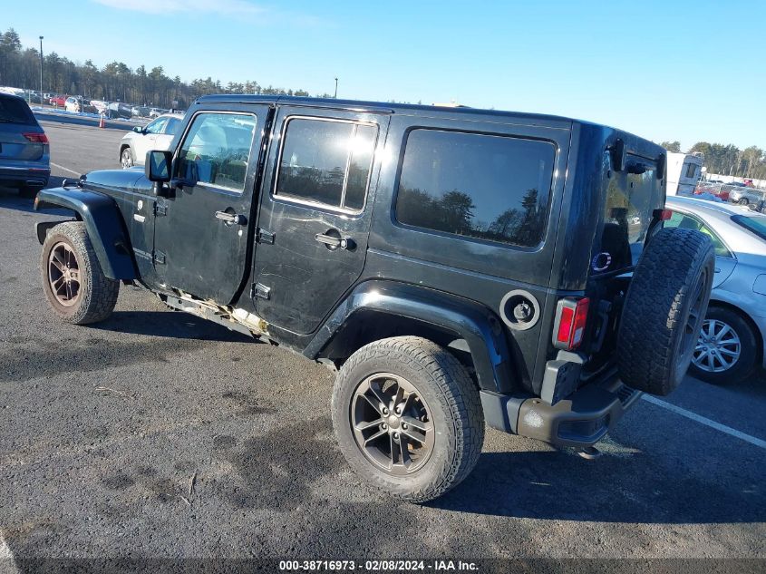 2016 Jeep Wrangler Unlimited 75Th Anniversary VIN: 1C4BJWEGXGL253835 Lot: 38716973