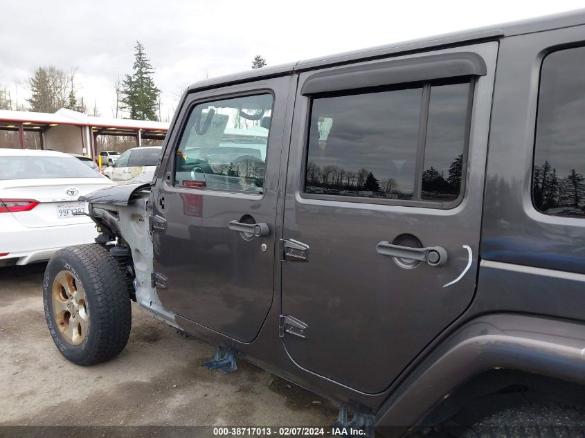 2014 Jeep Wrangler Unlimited Sahara VIN: 1C4BJWEG9EL274978 Lot: 38717013