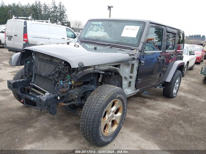 2014 Jeep Wrangler Unlimited Sahara VIN: 1C4BJWEG9EL274978 Lot: 38717013