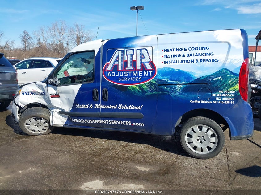 2021 RAM PROMASTER CITY TRADESMAN SLT - ZFBHRFBB8M6V35030