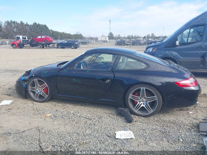 2008 Porsche 911 Carrera S VIN: WP0AB29968S731544 Lot: 38717190