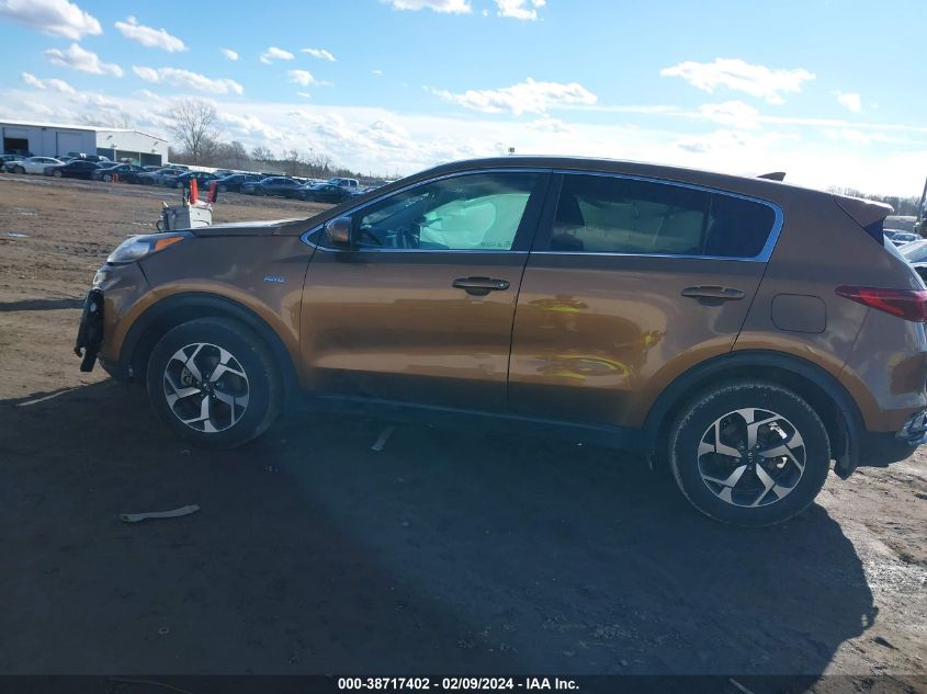 2021 Kia Sportage Lx VIN: KNDPMCAC9M7843480 Lot: 38717402