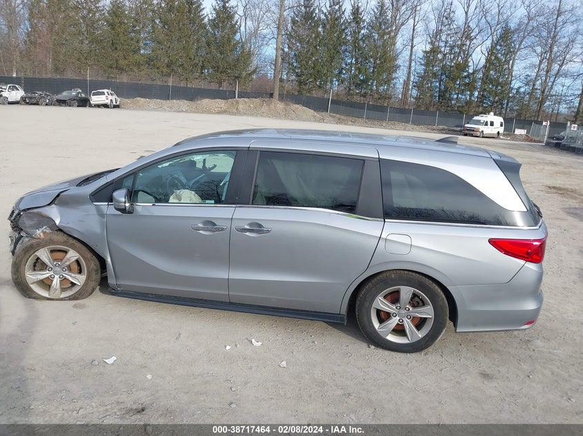 VIN 5FNRL6H78KB136397 2019 HONDA ODYSSEY EX-L