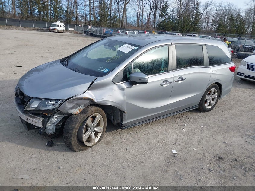 VIN 5FNRL6H78KB136397 2019 HONDA ODYSSEY EX-L