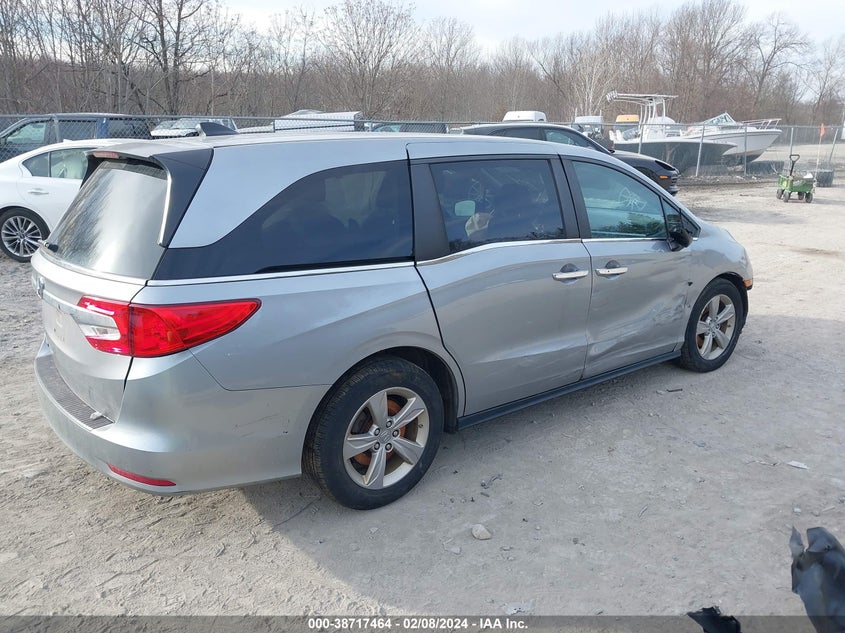 VIN 5FNRL6H78KB136397 2019 HONDA ODYSSEY EX-L