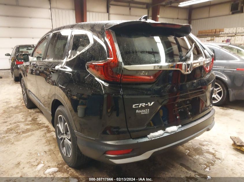 2021 Honda Cr-V Awd Ex VIN: 2HKRW2H52MH633299 Lot: 38717566