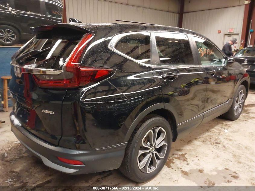 2021 Honda Cr-V Awd Ex VIN: 2HKRW2H52MH633299 Lot: 38717566