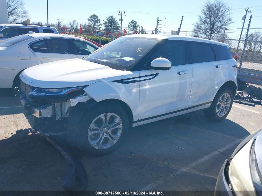 2021 Land Rover Range Rover Evoque S VIN: SALZJ2FX2MH153404 Lot: 38717586
