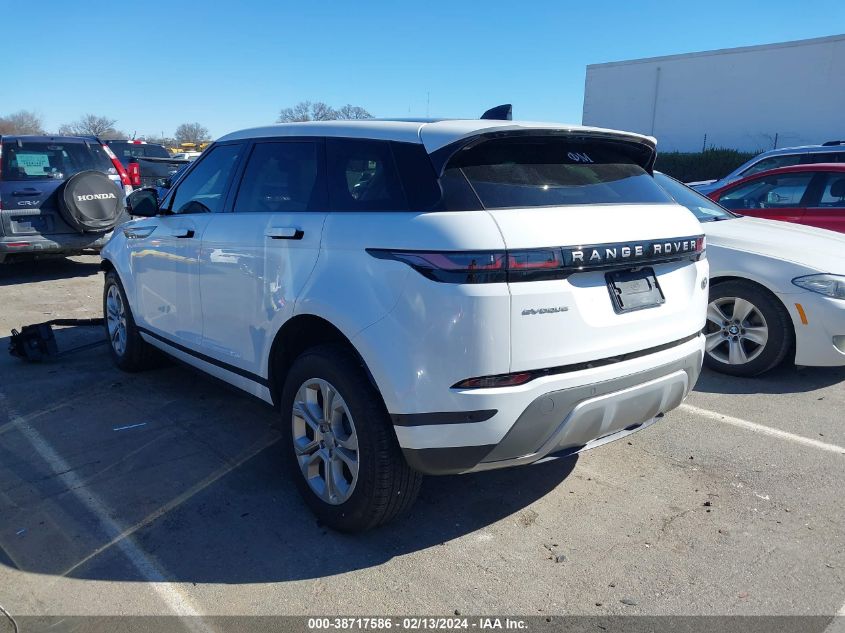 2021 Land Rover Range Rover Evoque S VIN: SALZJ2FX2MH153404 Lot: 38717586