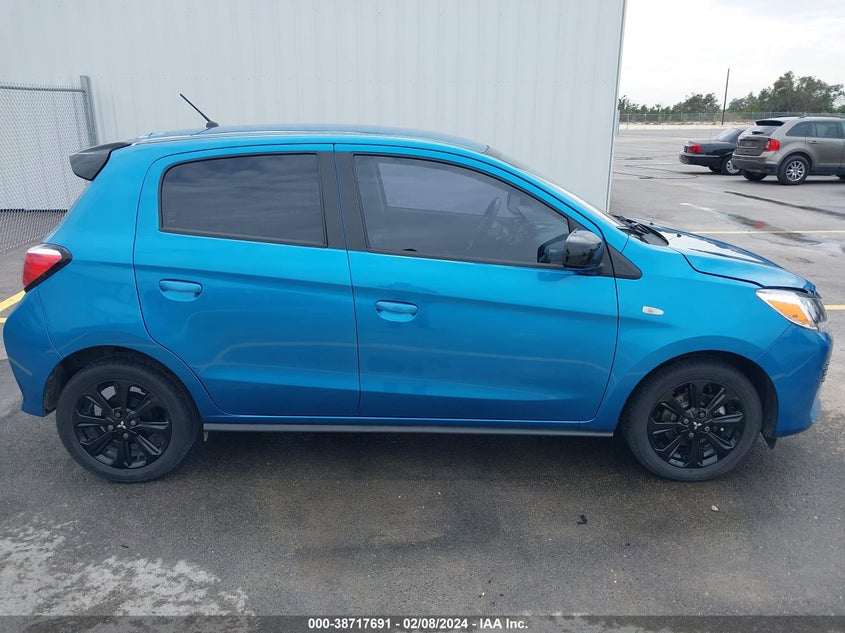 2022 MITSUBISHI MIRAGE BLACK EDITION/SE - ML32AWHJ5NH005759