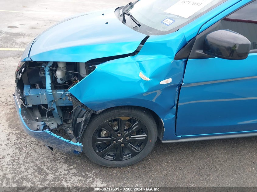 2022 MITSUBISHI MIRAGE BLACK EDITION/SE - ML32AWHJ5NH005759