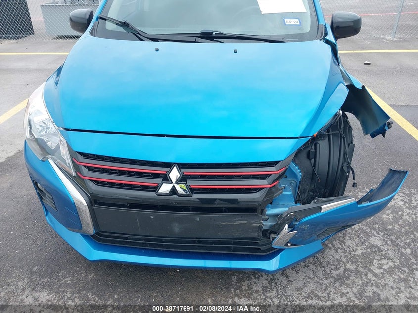 2022 MITSUBISHI MIRAGE BLACK EDITION/SE - ML32AWHJ5NH005759