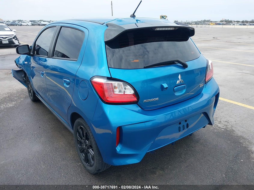 2022 MITSUBISHI MIRAGE BLACK EDITION/SE - ML32AWHJ5NH005759