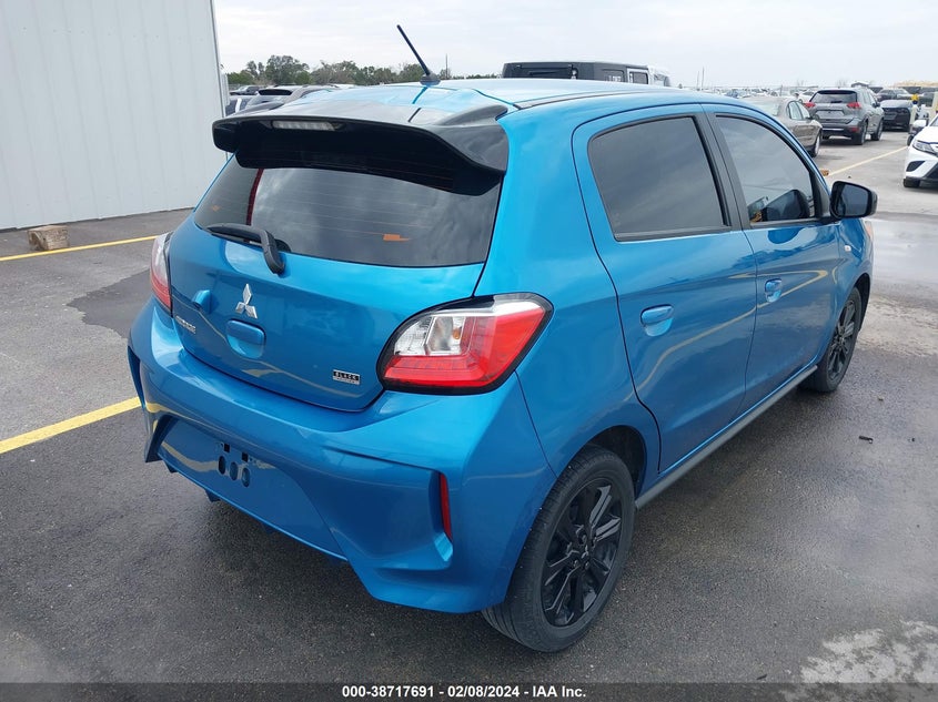 2022 MITSUBISHI MIRAGE BLACK EDITION/SE - ML32AWHJ5NH005759