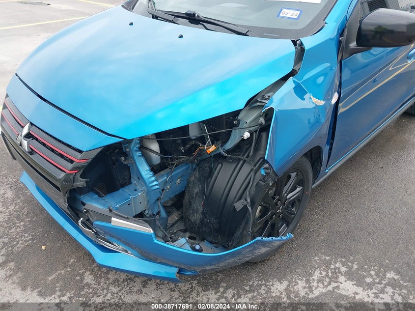 2022 MITSUBISHI MIRAGE BLACK EDITION/SE - ML32AWHJ5NH005759