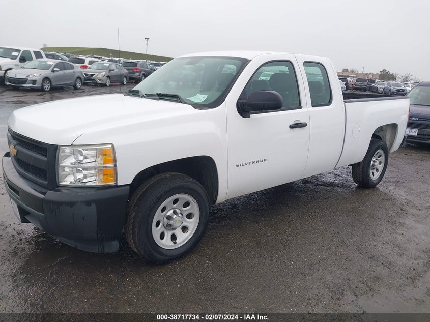 2013 CHEVROLET SILVERADO 1500 WORK TRUCK - 1GCRCPEA5DZ187715