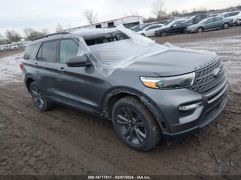 2021 Ford Explorer Xlt VIN: 1FMSK8DH3MGC04902 Lot: 38717811