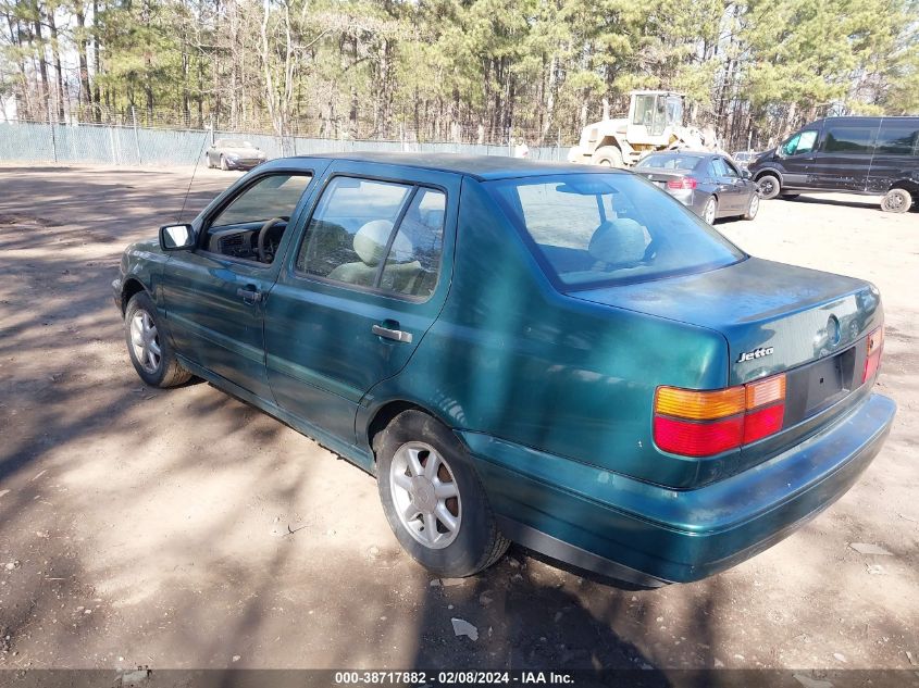 1997 Volkswagen Jetta Jazz VIN: 3VWXA81H6VM138576 Lot: 38717882