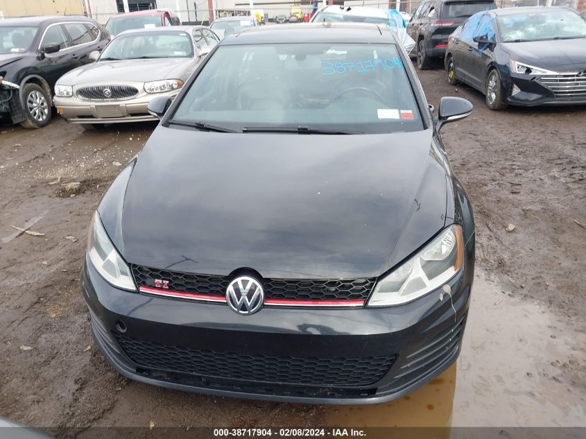2015 VOLKSWAGEN GOLF GTI 2.0T SE W/PERFORMANCE PACKAGE 4-DOOR - 3VW447AU0FM102899