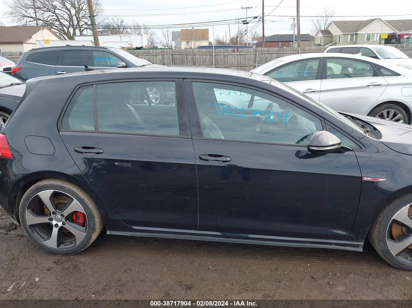 2015 VOLKSWAGEN GOLF GTI 2.0T SE W/PERFORMANCE PACKAGE 4-DOOR - 3VW447AU0FM102899
