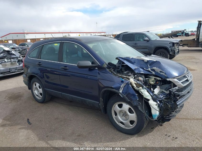 2010 Honda Cr-V Lx VIN: 5J6RE3H30AL013771 Lot: 38718014